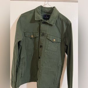 Roark Boxy Fit Jacket, Size Small, Army Green